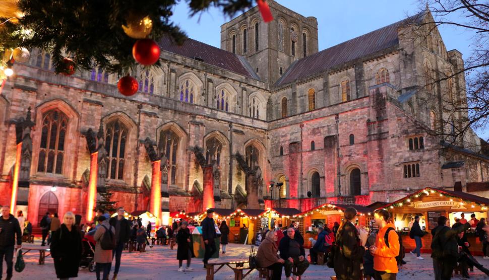Enjoy Christmas in Hampshire at Winchester Cathedral Christmas market